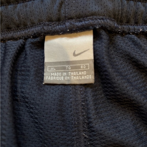 Vintage Y2K Nike Baggy Wide Leg Track Pants Mens XL Navy White Stripe - Picture 5 of 5